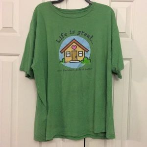4/$50 Life is great Tee 2X *see pics